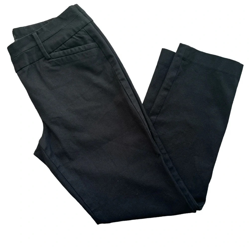 Talbots Size 6P Black Petite Dress Pants Stretch Tailored Career Slacks